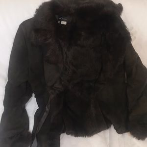 Zara fur jacket